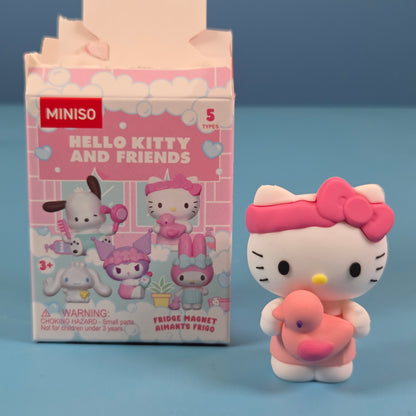 Miniso x Sanrio Shower Series Fridge Magnet - Hello Kitty
