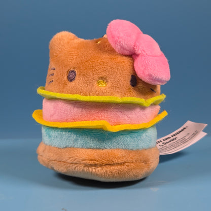 GUND Hello Kitty Surprise Plush Keychain - Hello Kitty Burger