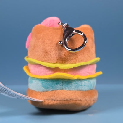 GUND Hello Kitty Surprise Plush Keychain - Hello Kitty Burger