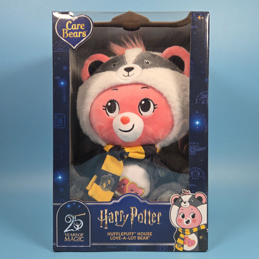 Care Bears × Harry Potter 12" Plush - Hufflepuff House Love-a-Lot Bear
