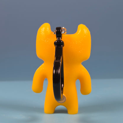 Fugglers Bag Clip - Indecisive Monster (Orange)