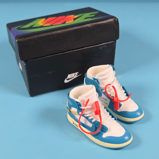 Nike Miniatures - Air Jordan 1 Retro High Off-White University Blue