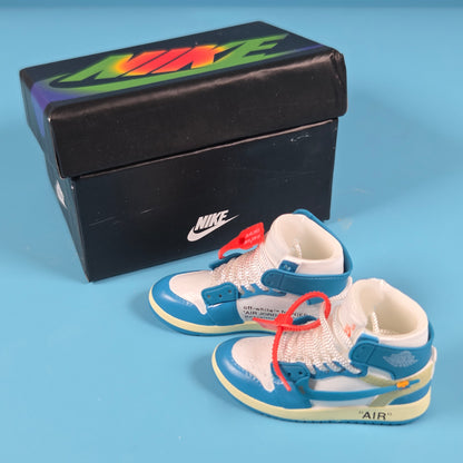 Nike Miniatures - Air Jordan 1 Retro High Off-White University Blue