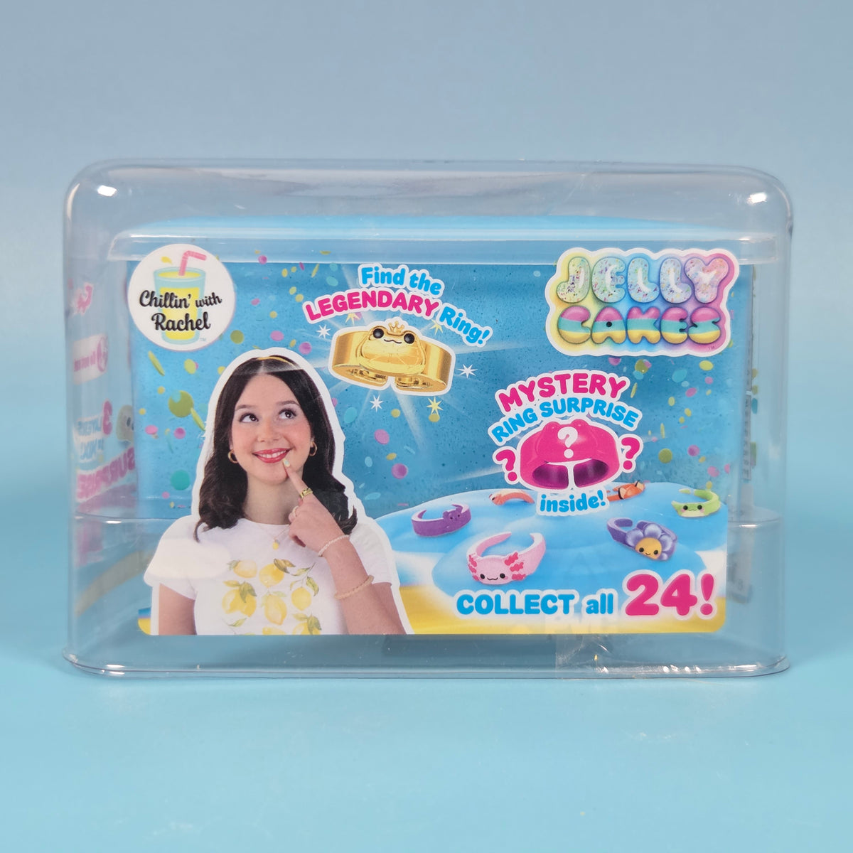 Jelly Cakes Chillin' With Rachel Mixed Slime and Juicy Ring