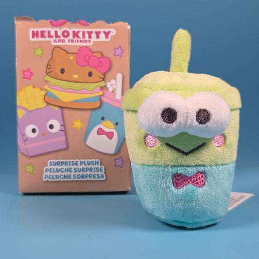 GUND Hello Kitty Surprise Plush Keychain - Keroppi Shake