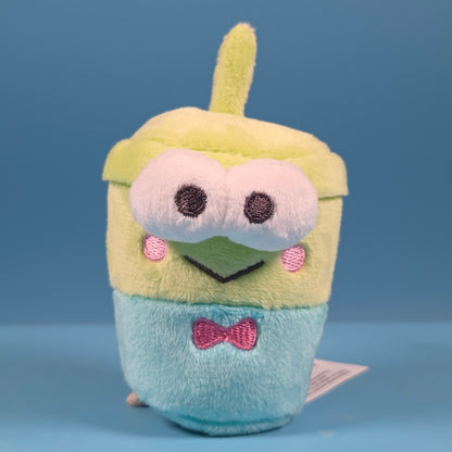 GUND Hello Kitty Surprise Plush Keychain - Keroppi Shake