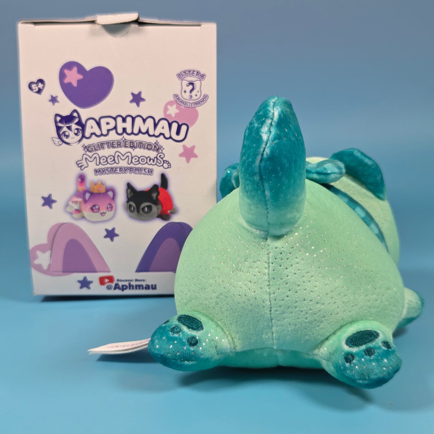 Aphmau MeeMeows Plushie Glitter Litter 6 - Kim Cat