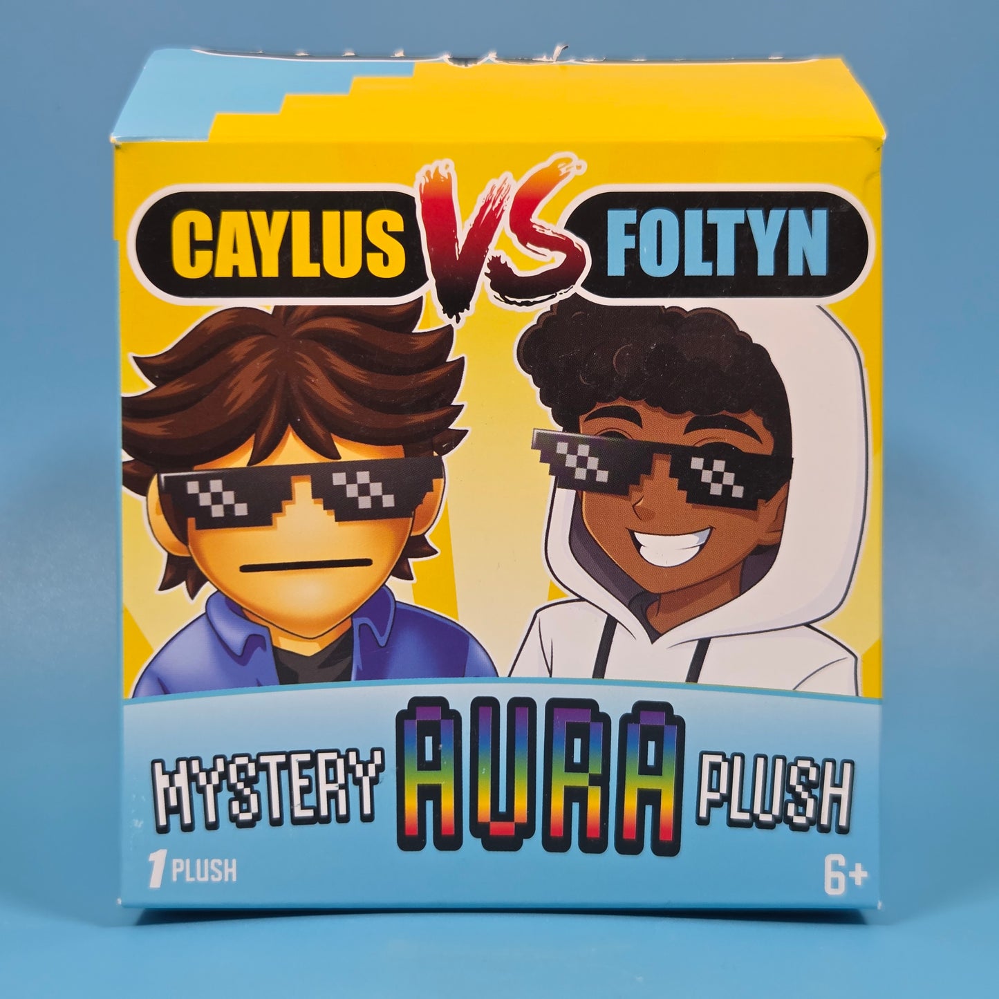 Caylus vs Foltyn Mystery Aura Plush - King Caylus