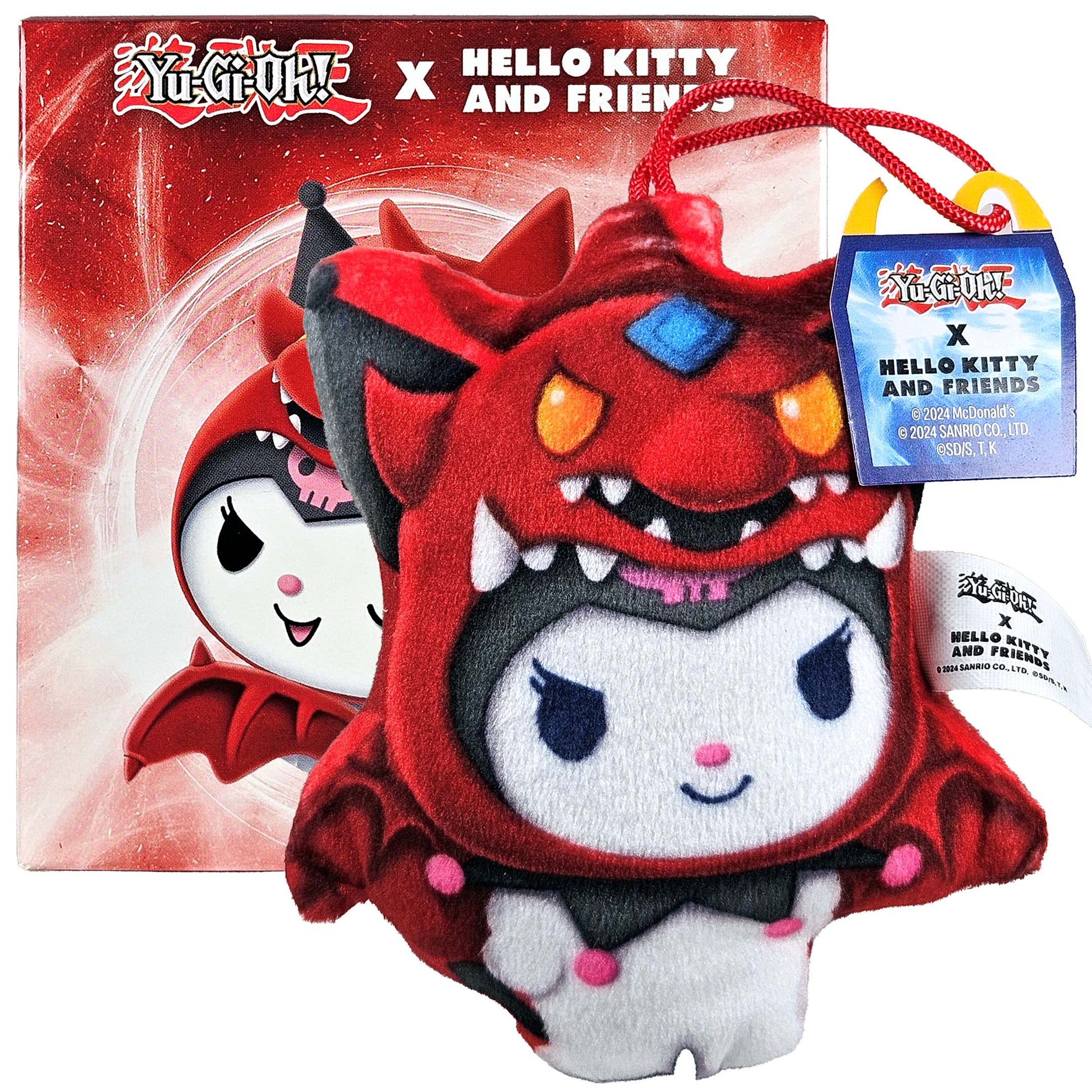 McDonalds Hello Kitty x Yu-Gi-Oh - Kuromi (Slifer the Sky Dragon) Mini Mysterys McDonalds Hello Kitty x Yu-Gi-Oh - Kuromi (Slifer the Sky Dragon) Mini Mysterys