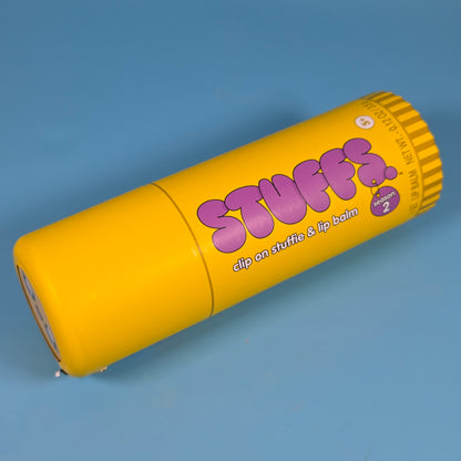 Stuffs Season 2 - Plush & Lipbalm Set - Larry Lemonade