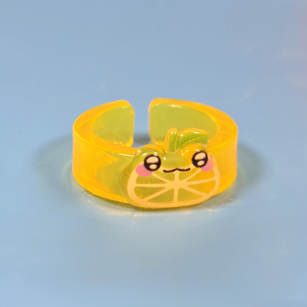 Jelly Cakes Chillin' With Rachel Mixed Slime and Lemmy (Rare) Ring