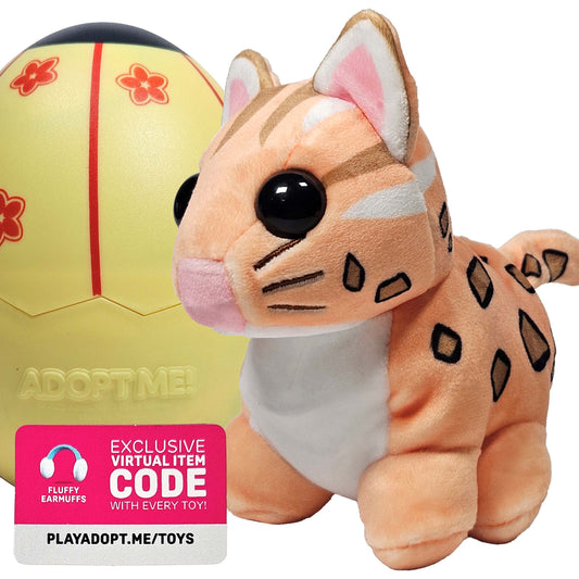 Adopt Me Surprise Plush Pets - Leopard & Fluffy Earmuffs Code