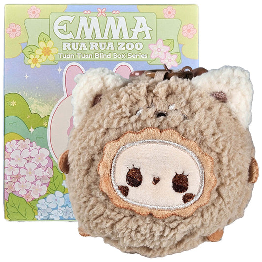 Lucky Emma Rua Rua Zoo Plush Dangler - Little Bear Mi