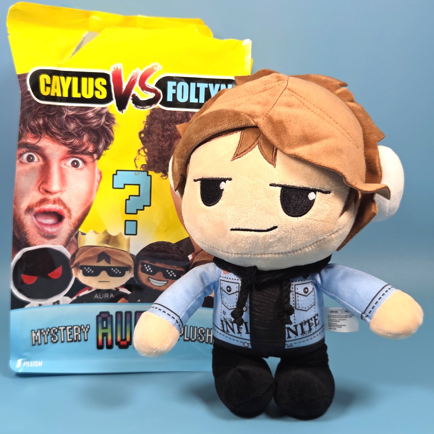Caylus vs Foltyn 11" Mystery Aura Plush - Livestream Caylus