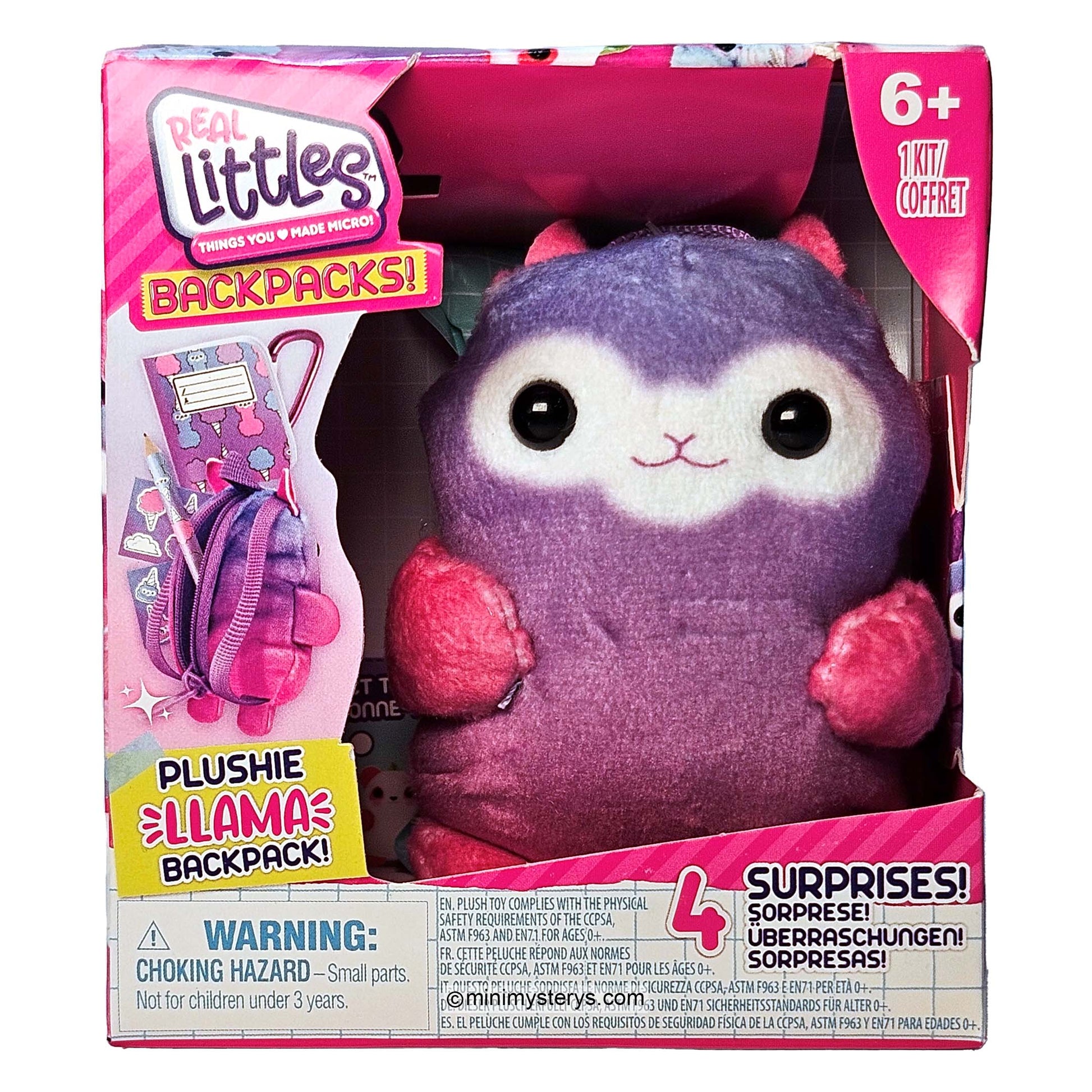 Real Littles Backpack Themed Plush Pets - Biggies →