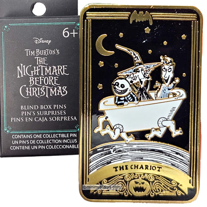 Loungefly Nightmare Before Christmas Tarot Card Pins S2 - Choose Yours