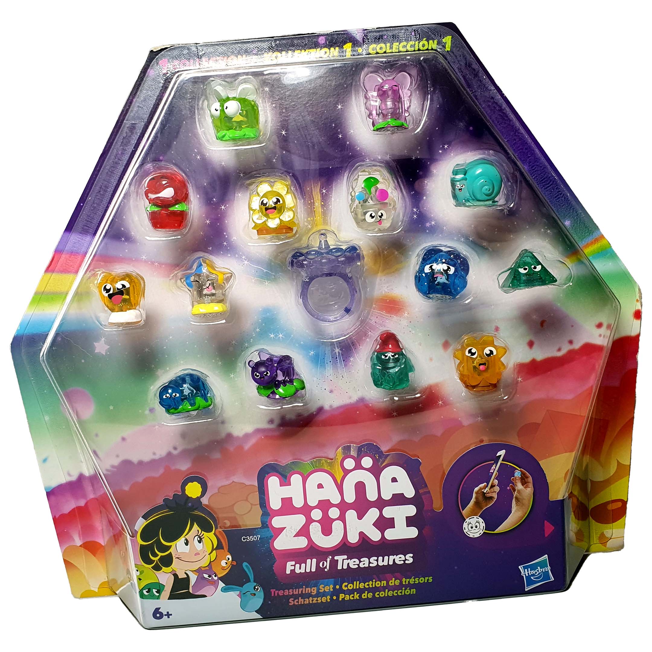 Hanazuki Full of Treasures Set - Mood Ring & 14 Treasures – Mini Mysterys