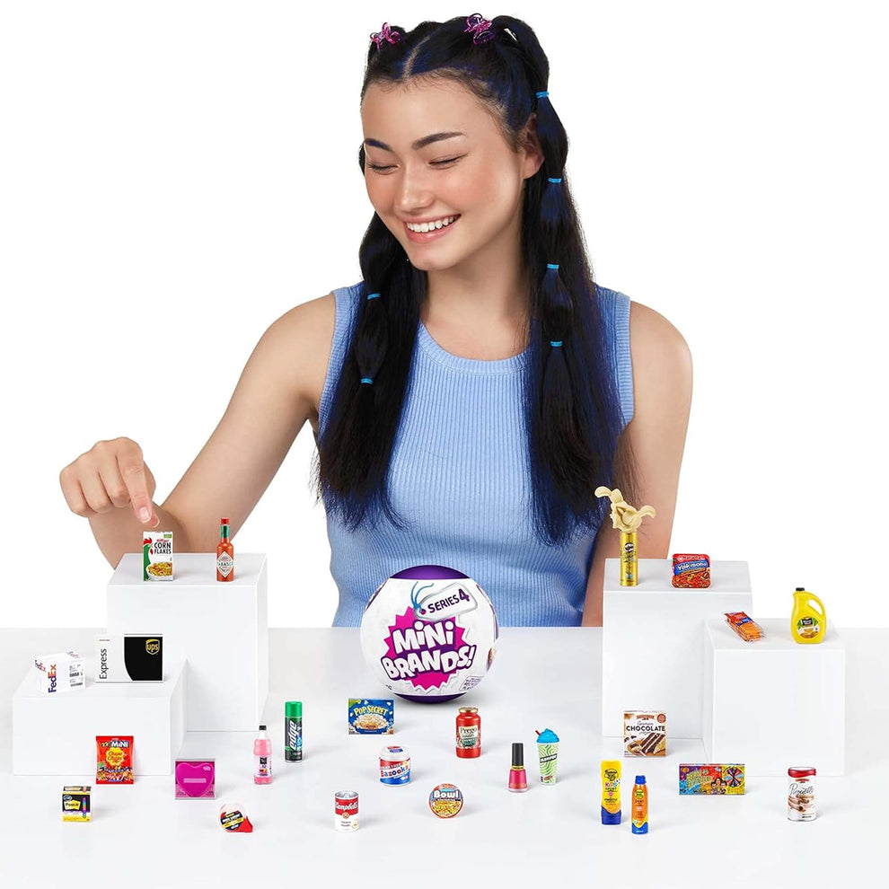 Mini Brands Series 4 inc UK & Europe Exclusive Miniatures – Mini Mysterys