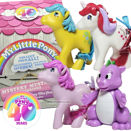 My Little Pony 40th Anniversary Minis - Choose Yours