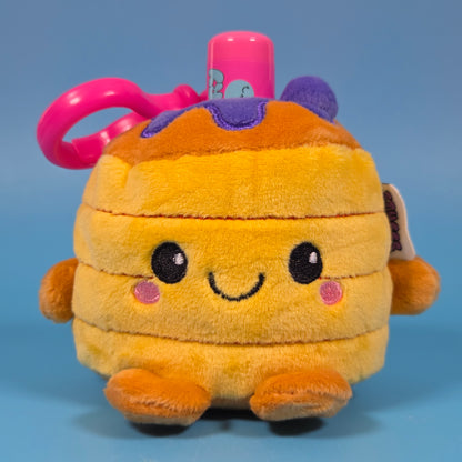 Stuffs Season 2 Clip-On Plush & Lipbalm Set - Maple Pancakes