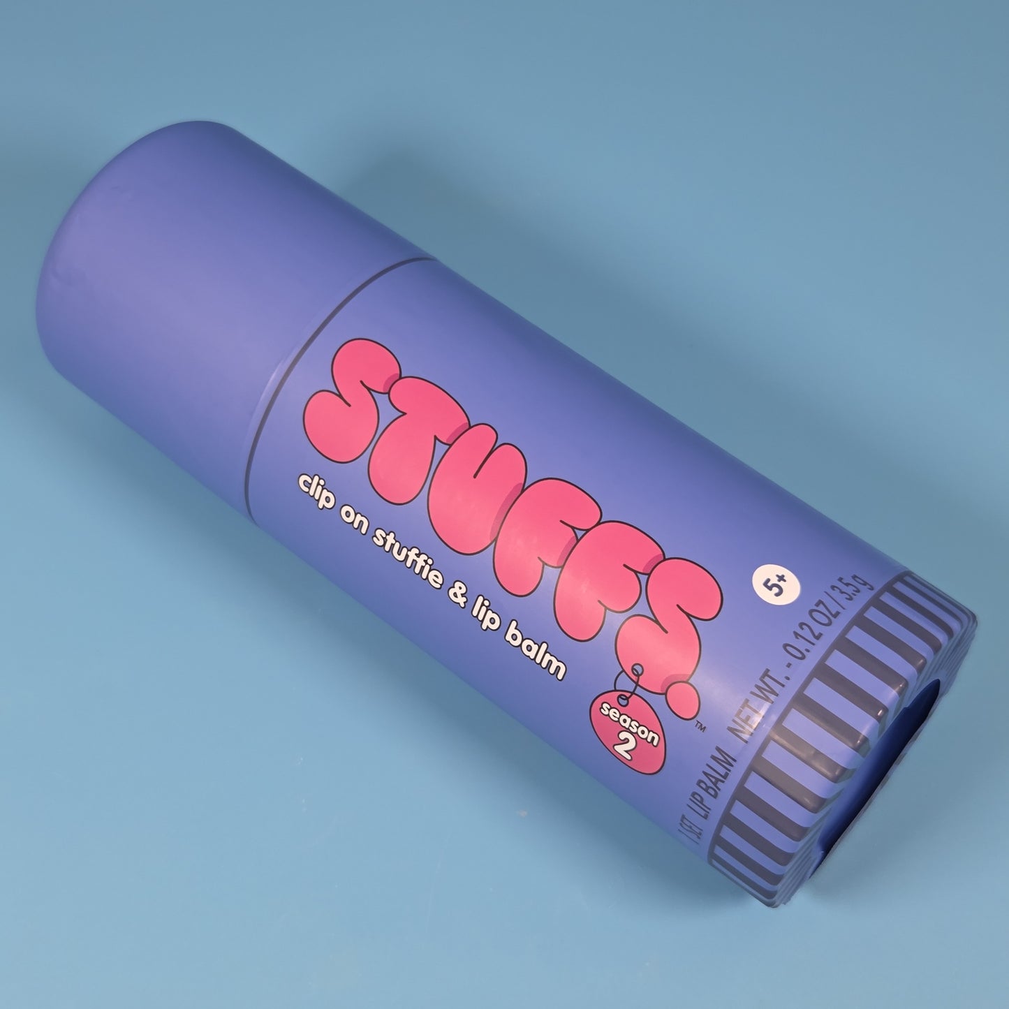 Stuffs Season 2 Clip-On Plush & Lipbalm Set - Maple Pancakes