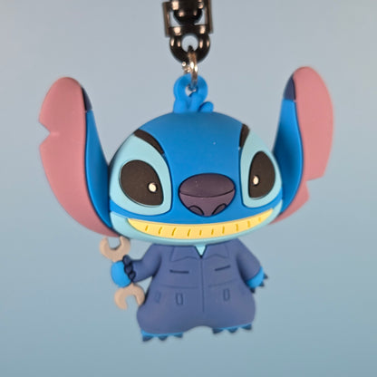 Disney Stitch Figural Bag Clip Series 6 - Mechanic