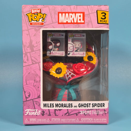 Funko Bitty Pop! Bouquet Marvel Miles Morales & Ghost Spider