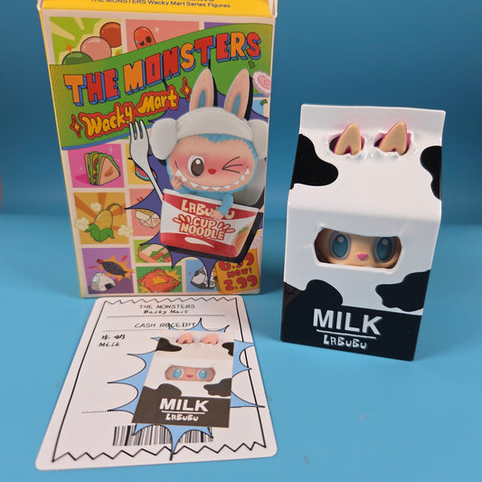 POP MART Labubu The Monsters Wacky Mart - Milk