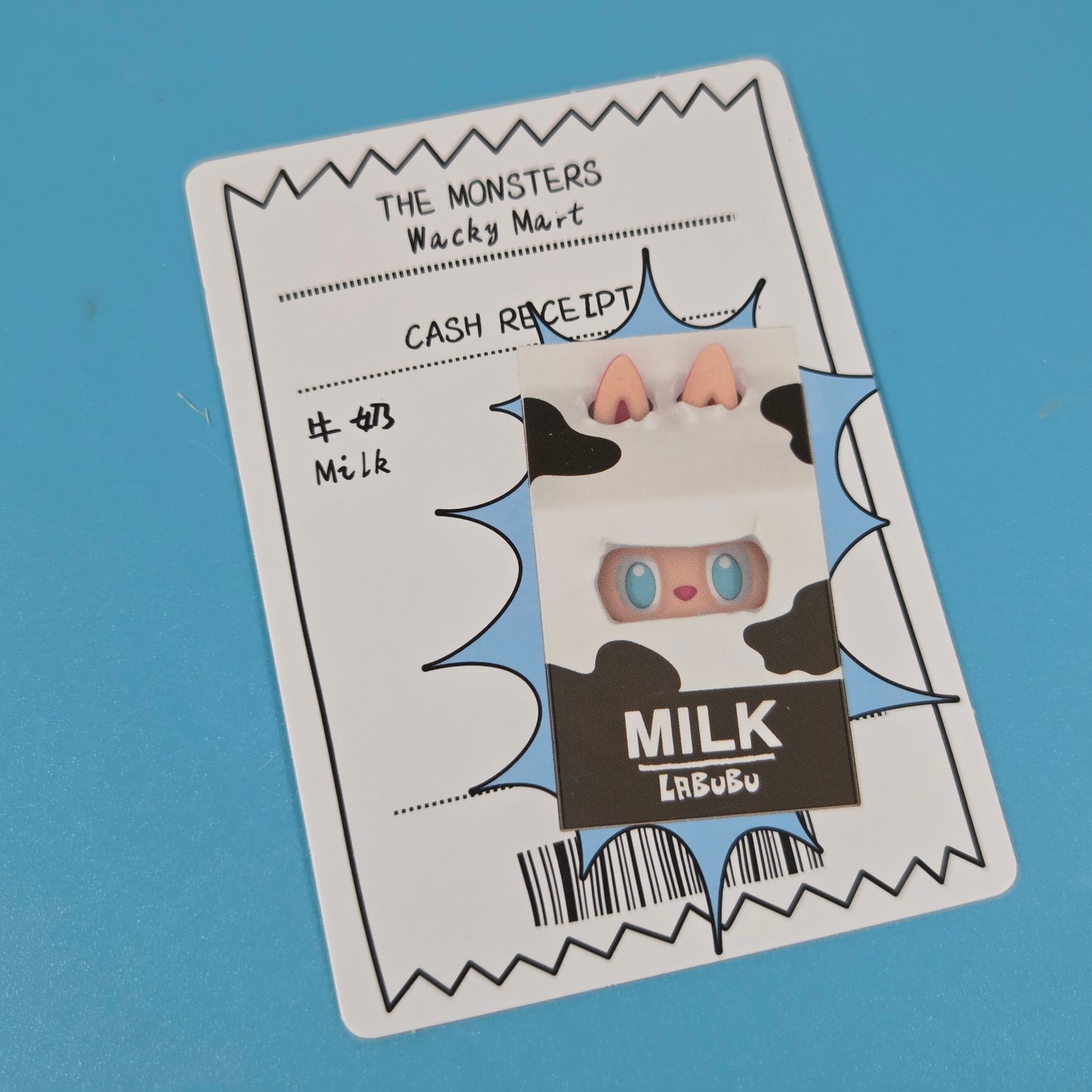 POP MART Labubu The Monsters Wacky Mart - Milk