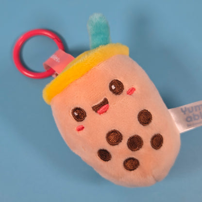 Yummables Bento Besties Plushie Keychain - Milk Tea Boba