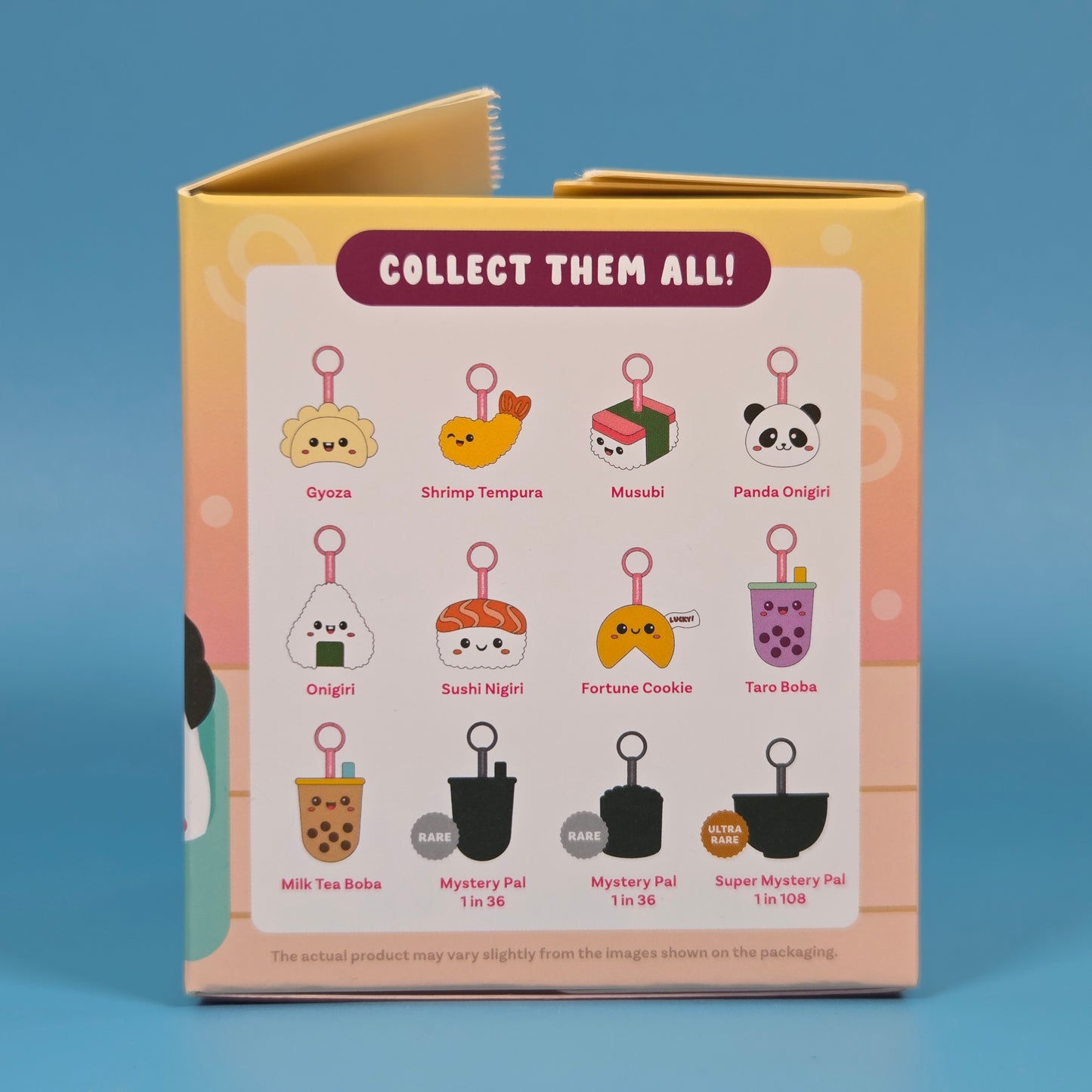 Yummables Bento Besties Plushie Keychain - Milk Tea Boba