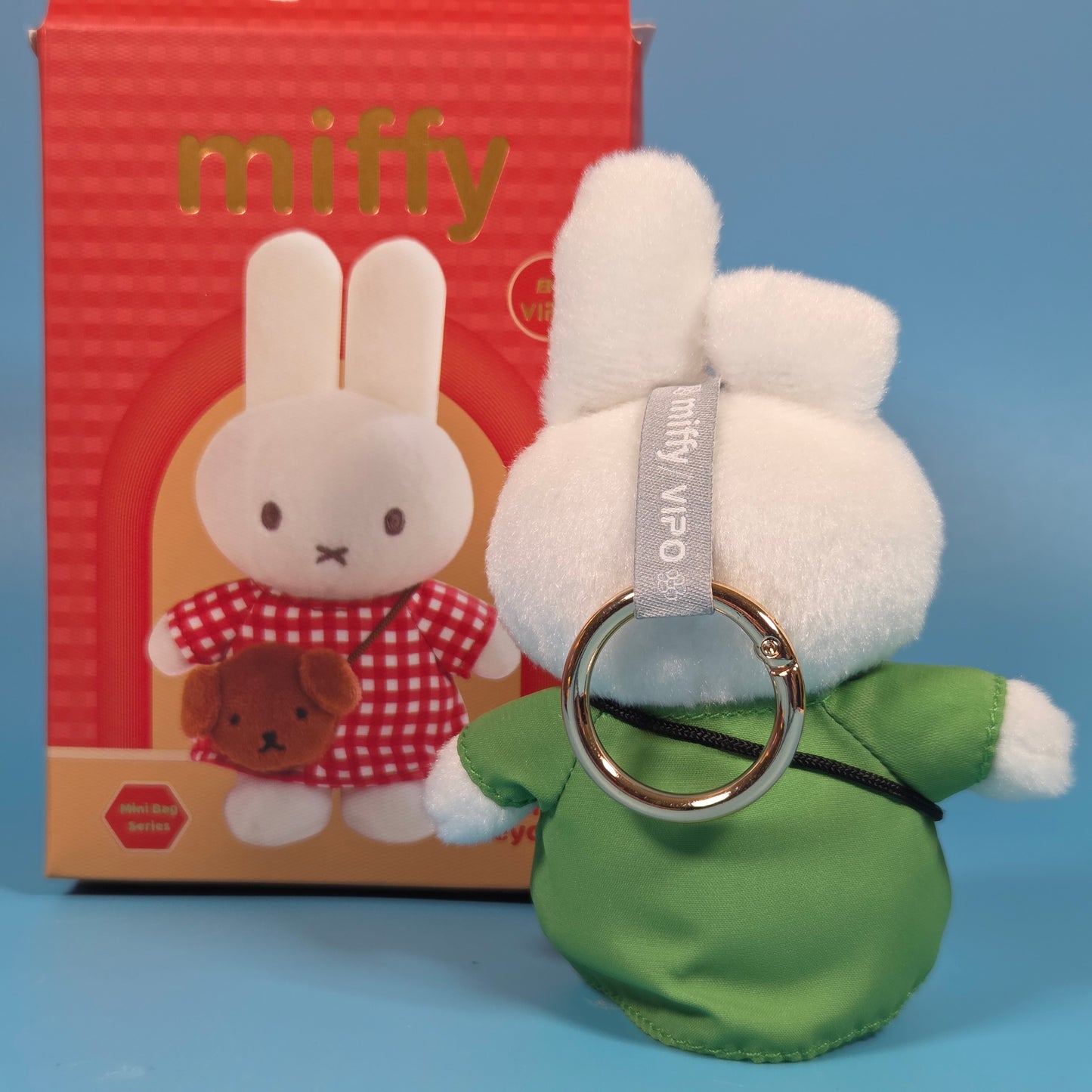 VIPO x Miffy Mini Bag Plush Keychain - Cat Bag
