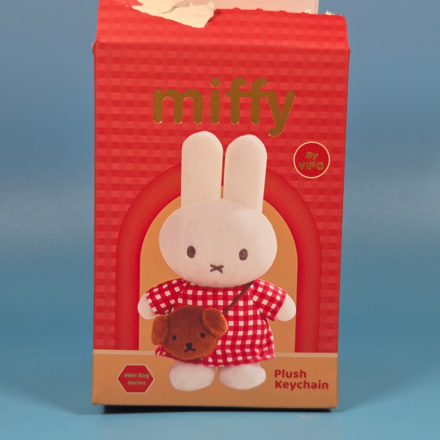 VIPO x Miffy Mini Bag Plush Keychain - Cat Bag