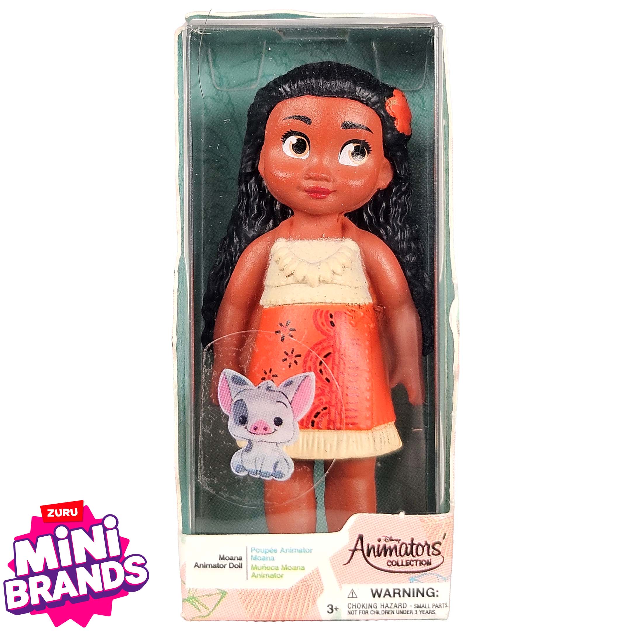 Disney Mini Brands Series 3 Toy Miniatures Moana Doll Animators Col Mini Mysterys