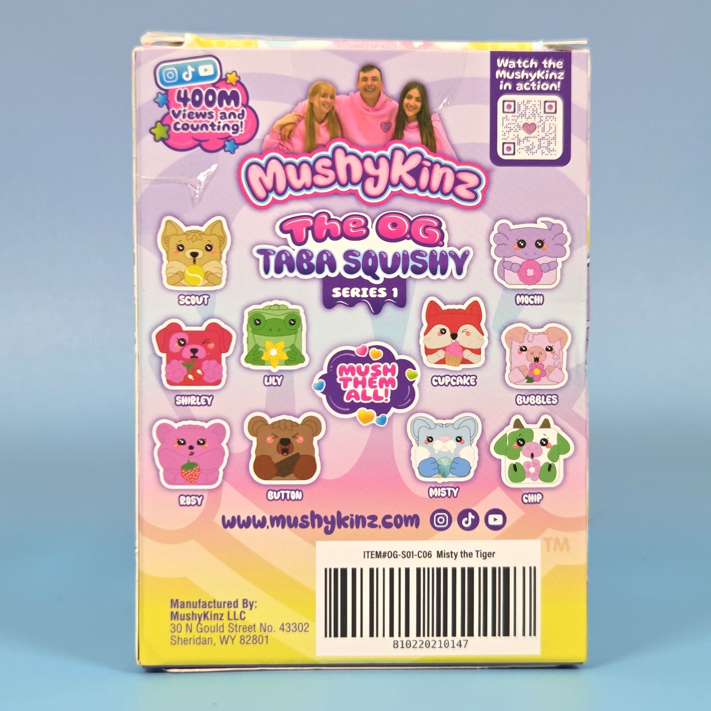 MushyKinz The OG Taba Squishy Series 1 - Mochi (Axolotl)