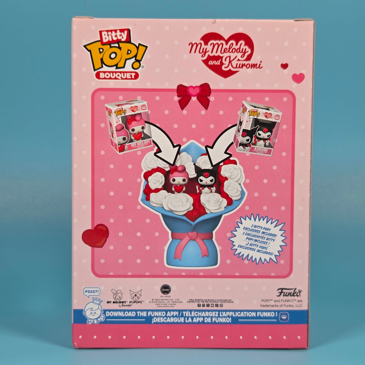 Funko Bitty Pop! Bouquet Sanrio My Melody and Kuromi