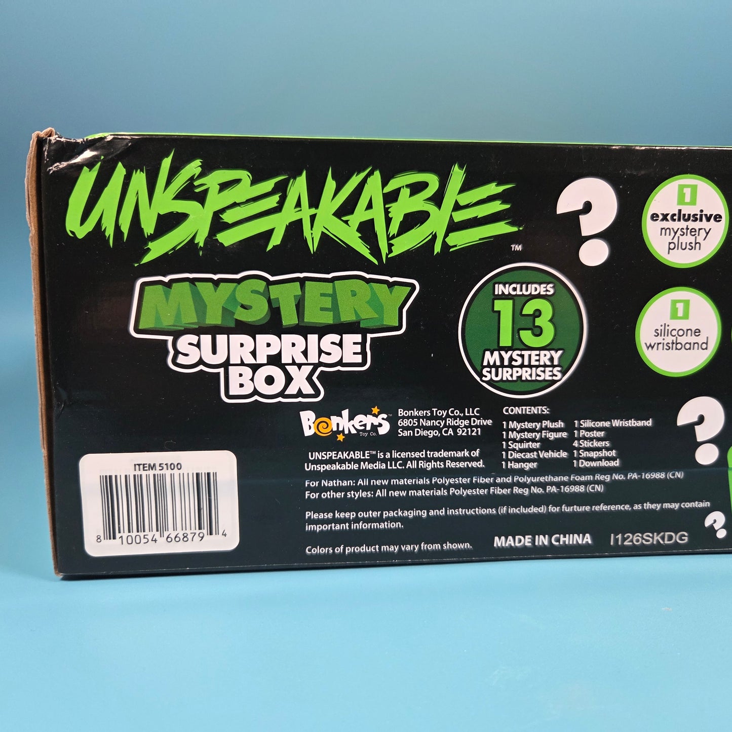 Unspeakable Mystery Surprise Box Bundle