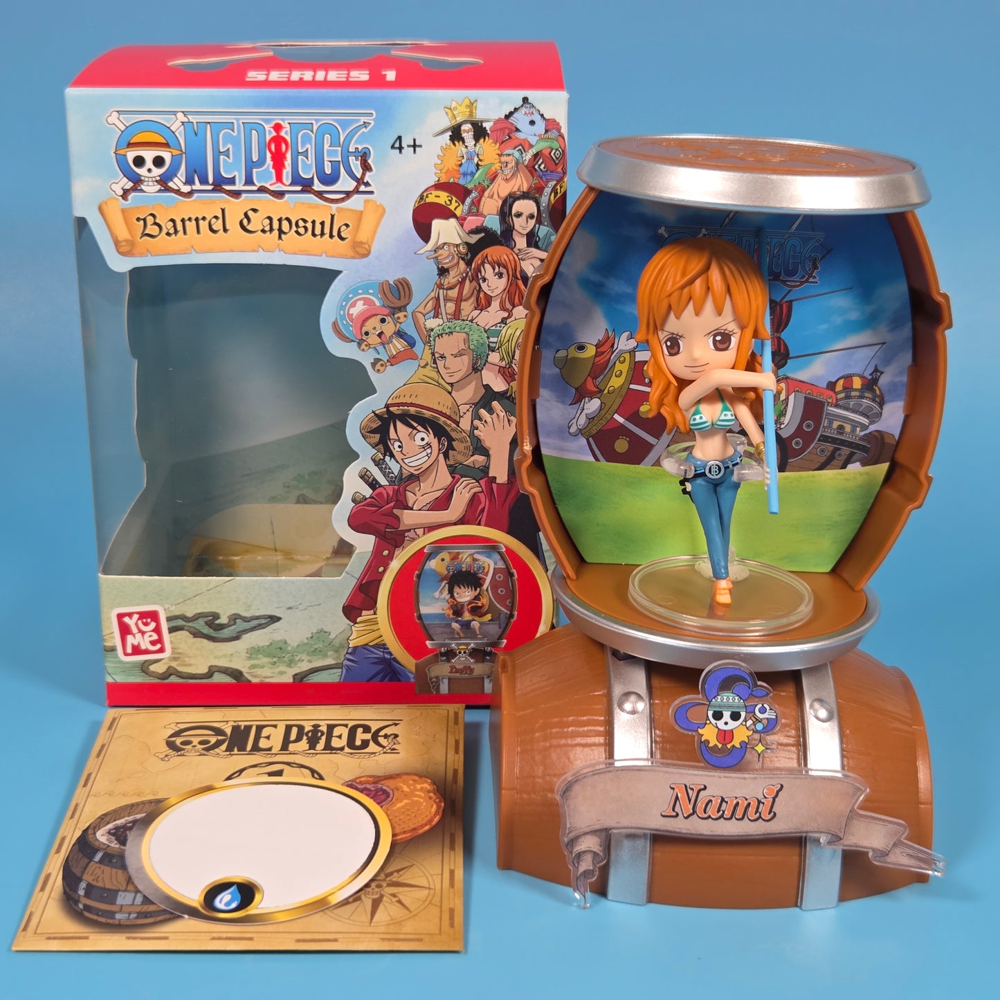 YuMe One Piece Barrel Capsule Series 1 - Nami