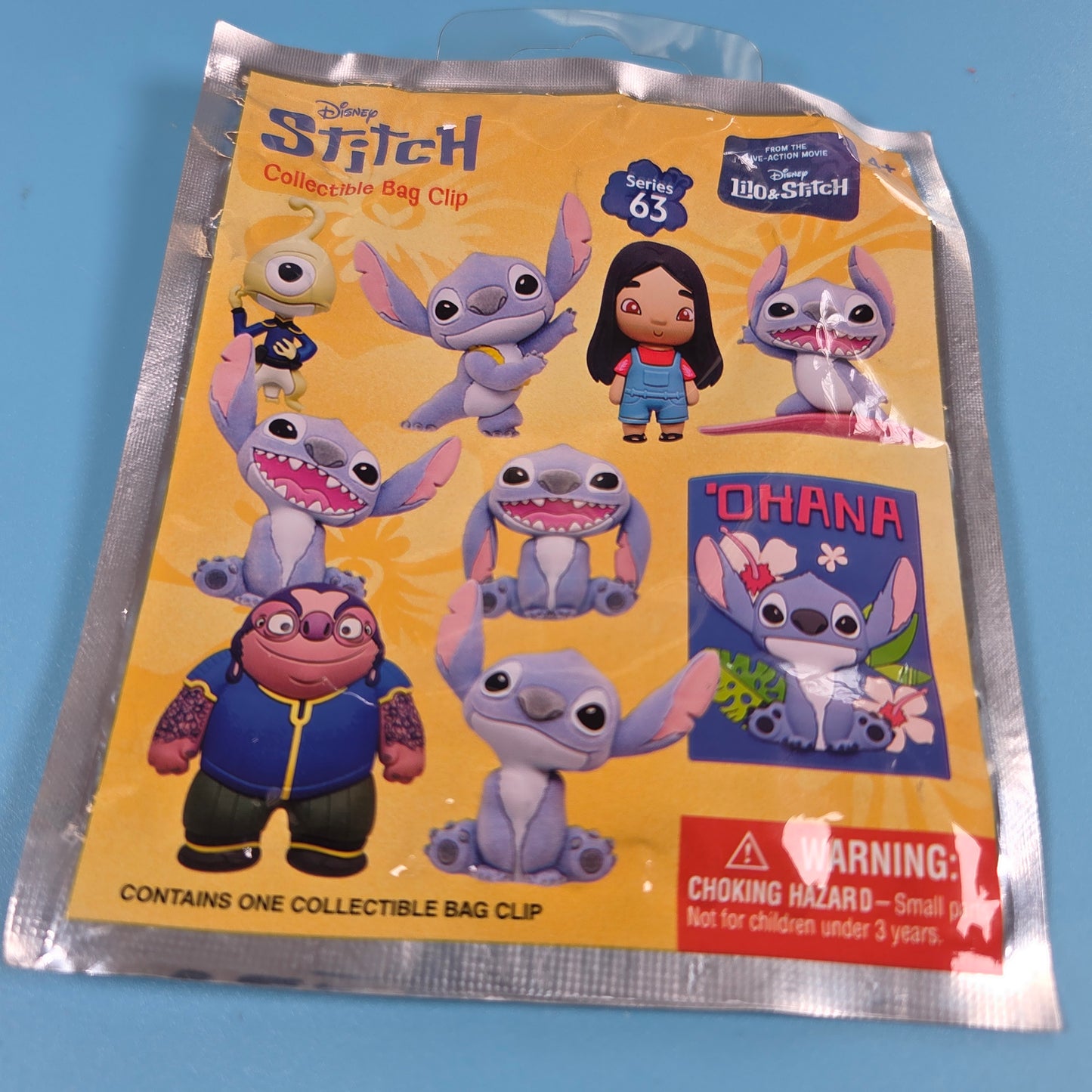 Monogram Disney Lilo & Stitch Movie Bag Clip - Nani (Chase)