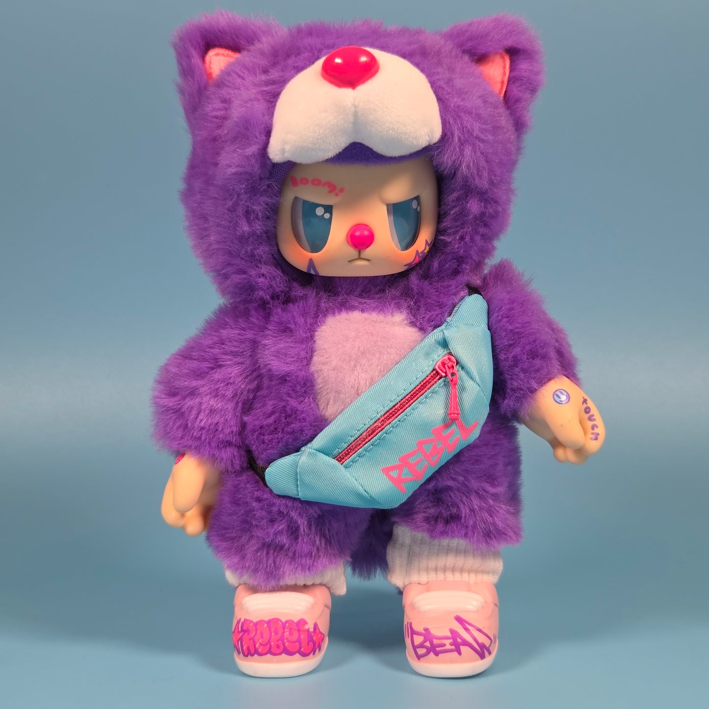 Rebel Bears Find a Bag Series Plush Figures - Neon Nuzzle