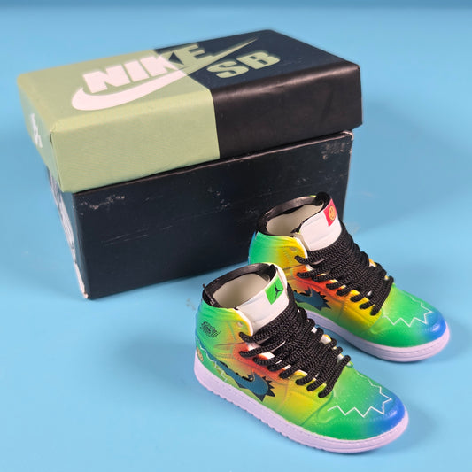Nike Miniatures - Air Jordan 1 Retro High OG J Balvin Rainbow