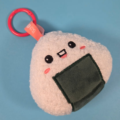 Yummables Bento Besties Plushie Keychain - Onigiri
