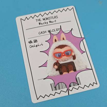 POP MART Labubu The Monsters Wacky Mart - Onigiri