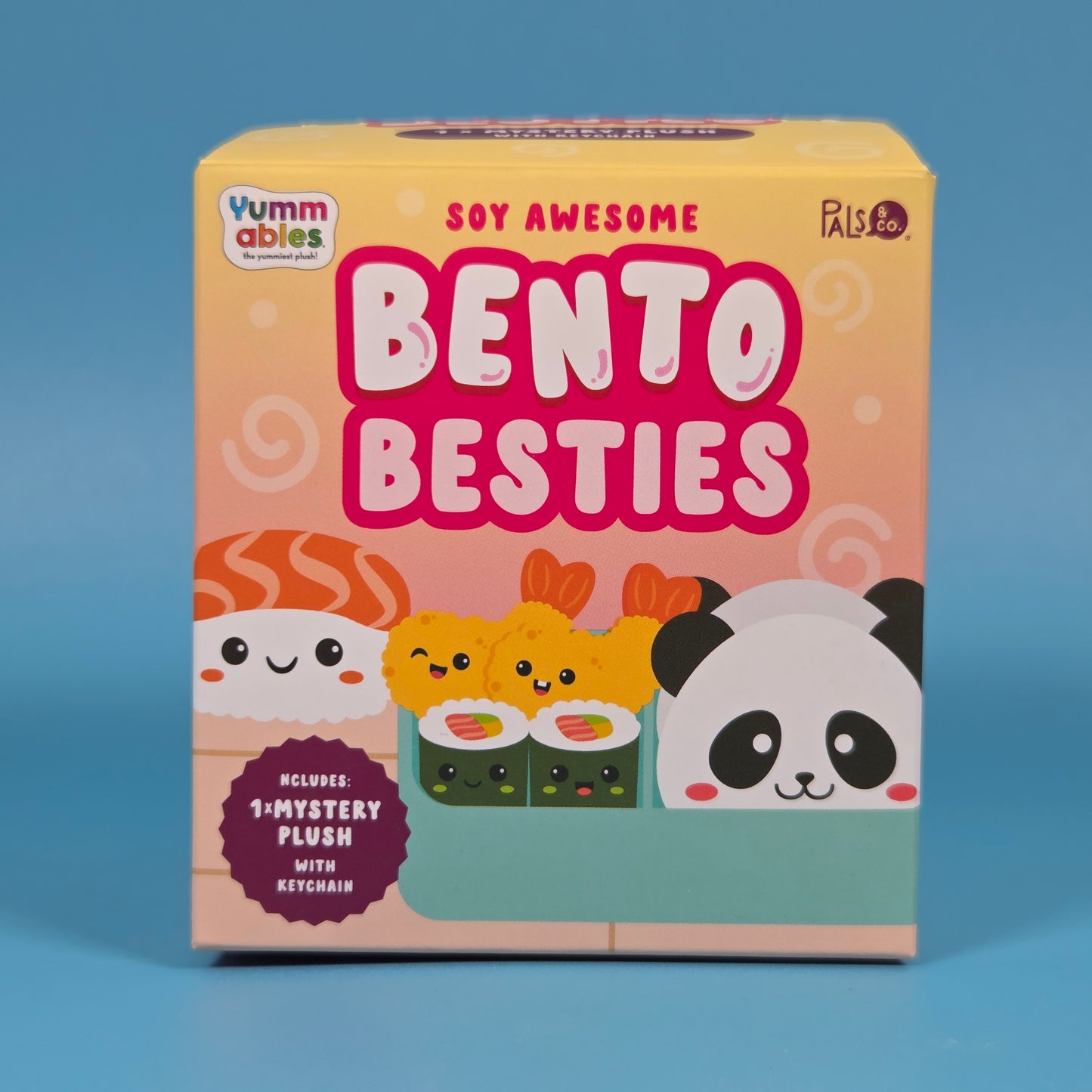 Yummables Bento Besties Plushie Keychain - Onigiri