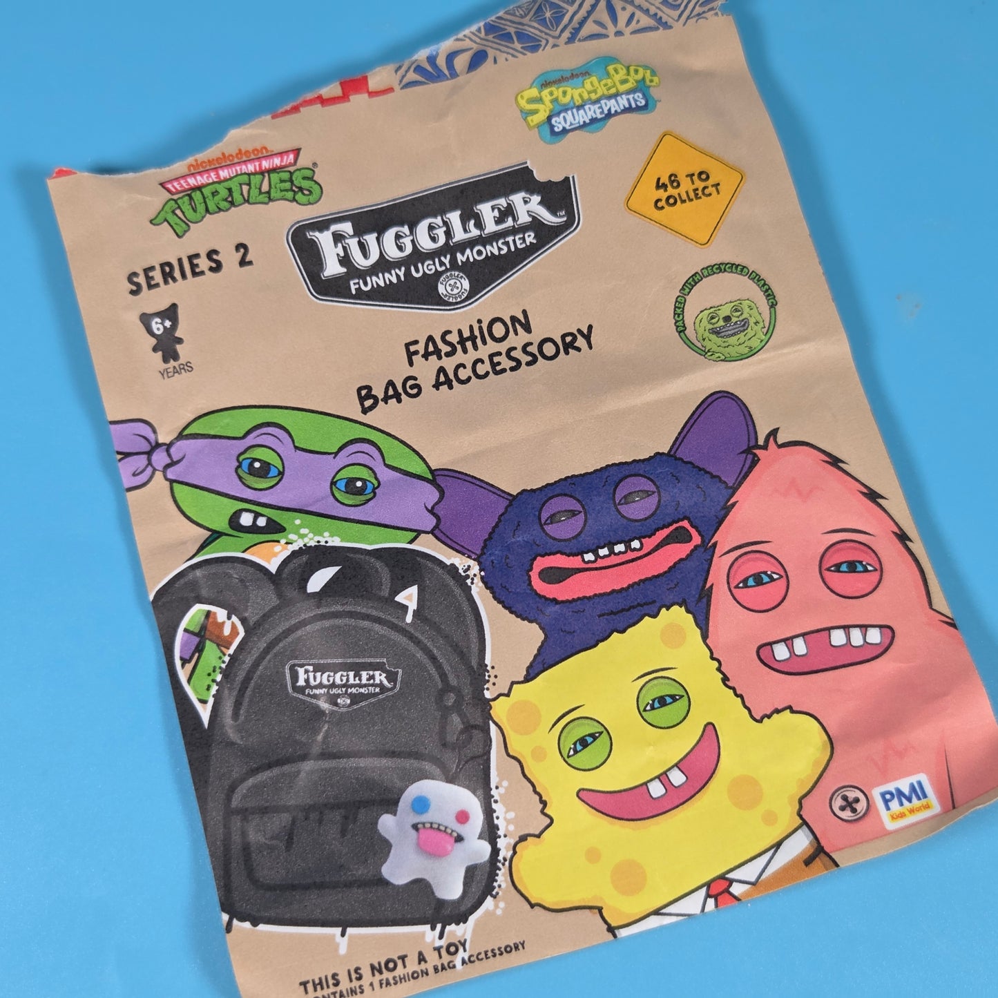 Fuggler Keychain Bag Accessory Series 2 - Oogah Boogah (Flocked Rare)