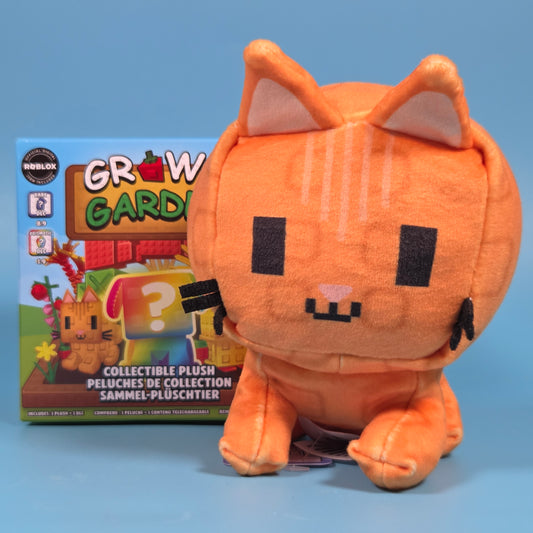 Grow a Garden Collectible Plush - Orange Tabby & Rare DLC