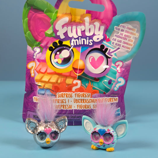 Hasbro Furby Minis - Party Themed Pair inc Glitter Ball