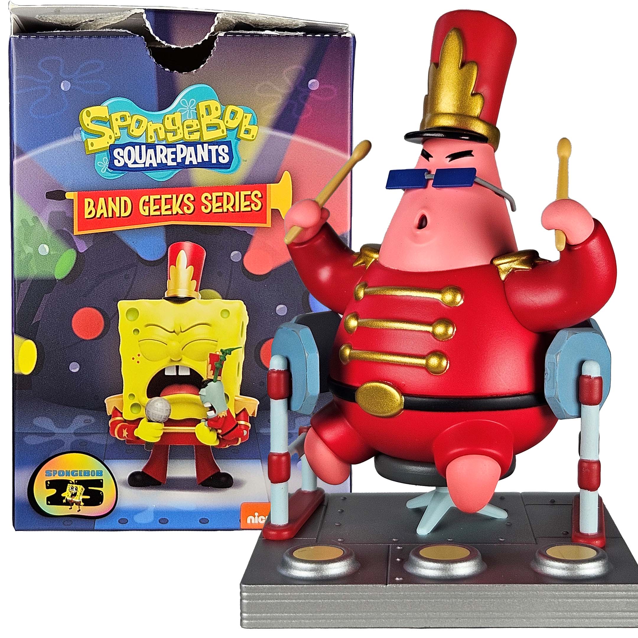 Mighty Jaxx SpongeBob SquarePants: Band Geeks - Patrick – Mini Mysterys