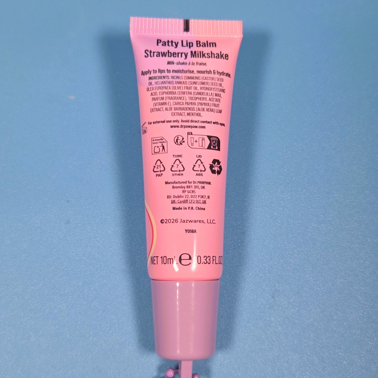Squishmallow x Dr. PawPaw Mystery Bag - Patty & Strawberry Milkshake Lip Balm