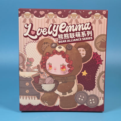 Lovely Emma Bear Alliance Series Plush Charm - Peach Sweetheart